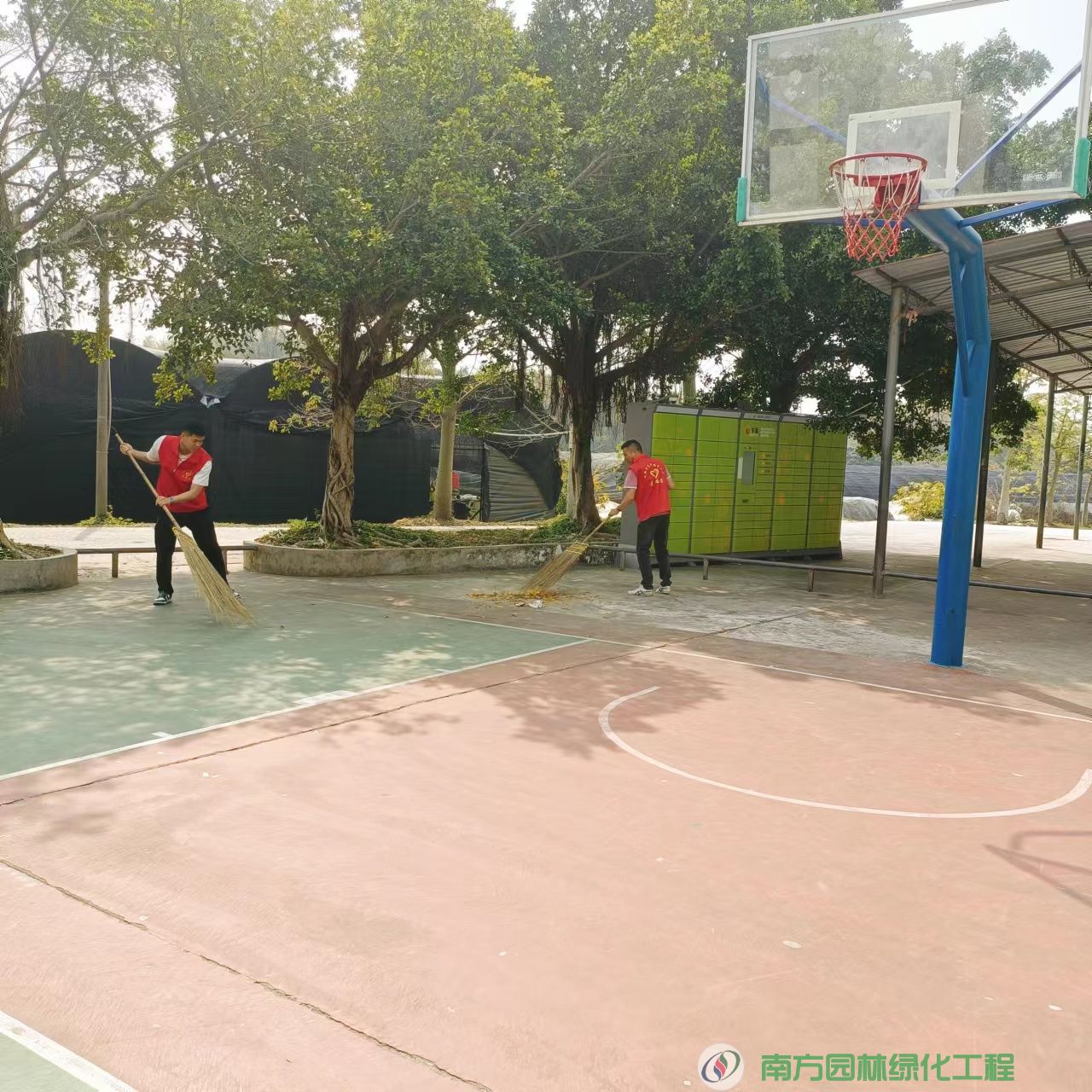 广东省广州市花都区花东镇四联村委会四联村村委球场园林绿化与养护