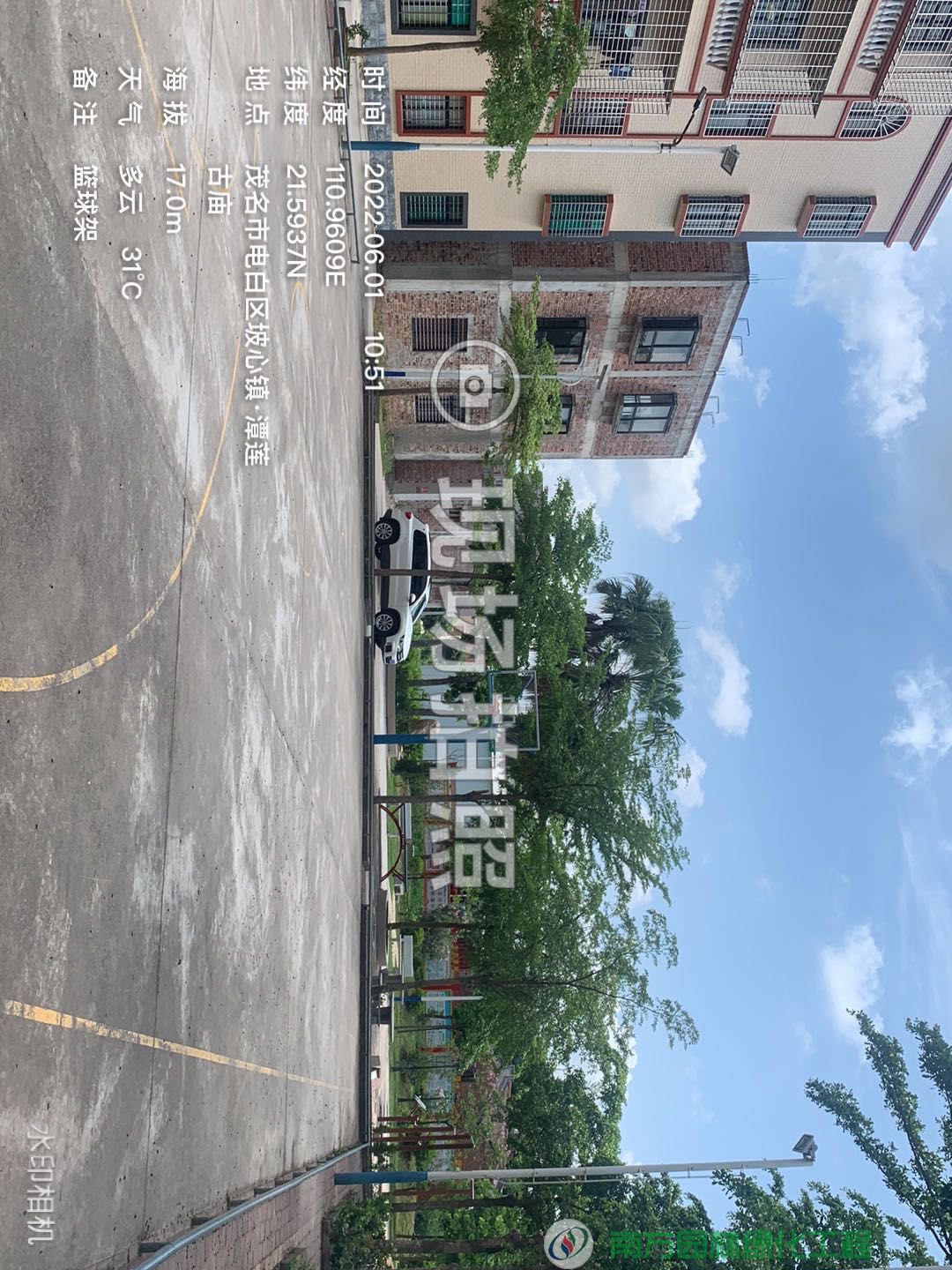 广东省茂名市电白区坡心镇潭莲村委会潭莲村园林绿化与养护